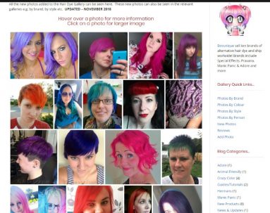 Hair Dye Gallery – New Photos Added