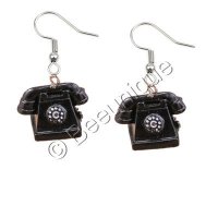 Rotary Phone Earrings