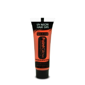 UV Neon Hair GEL Orange - Click Image to Close