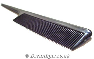 Comb Pintail - Black Plastic - Click Image to Close