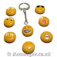 Smiley Expression Keyring - Click Image to Close