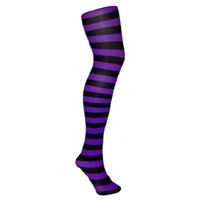 O/Knee Stripe Black/Purple