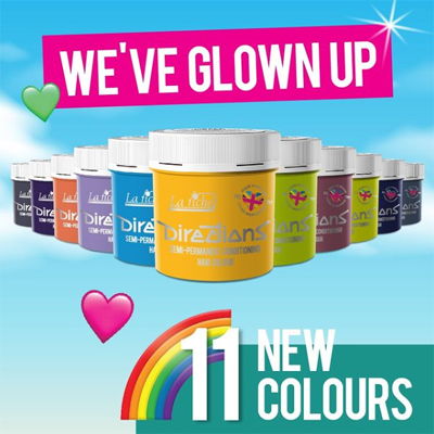 Directions - New Colours, Renames & 1 discontinued