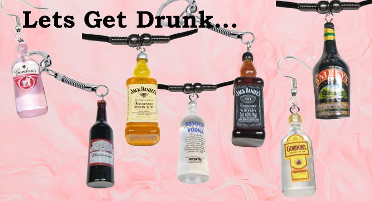 Alcohol Jewellery from Vodka to JD!