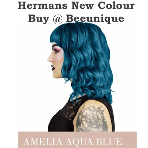 Amelia Aqua Blue Hair Dye