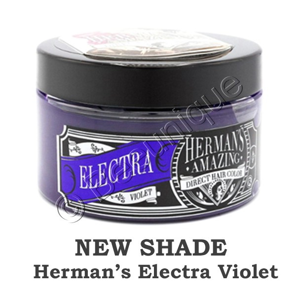 hermans electra violet hair dye new shade