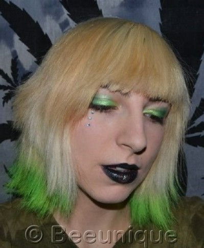 Crazy Color Lime Twist Hair Dye Photo