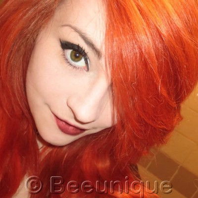Crazy Color Orange Hair Dye Photo