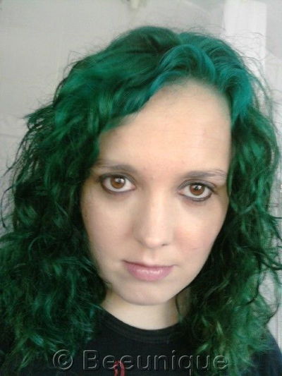 Crazy Color Pine Green Hair Dye Photo