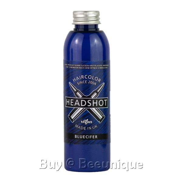 Headshot Bluecifer Hair Dye Bottle
