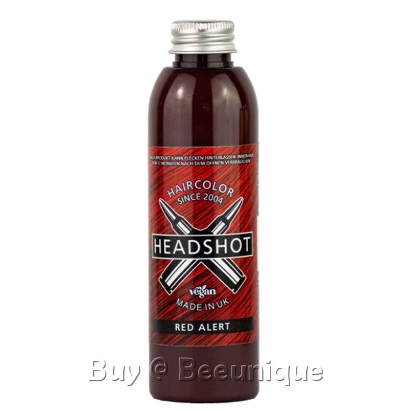 Headshot Red Alert Hair Dye Bottle